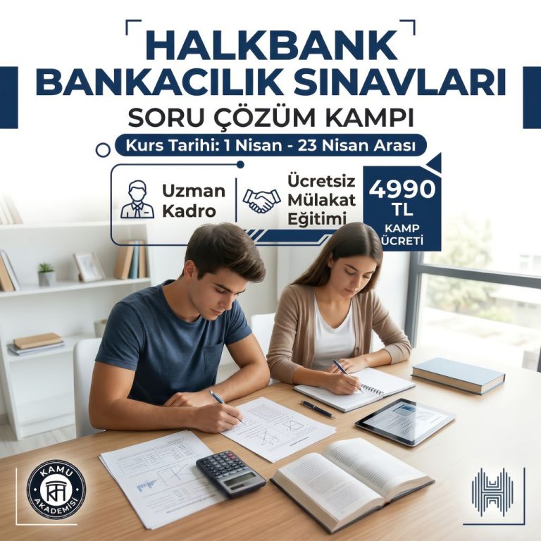 Halk Bankası Soru Çözüm Kampı