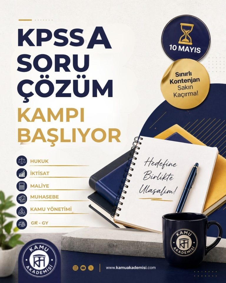 KPSS A Soru Çözüm Kampı