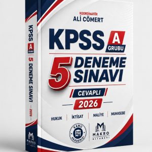KPSS A Grubu 5 Deneme Sınavı 2026 - Cevaplı