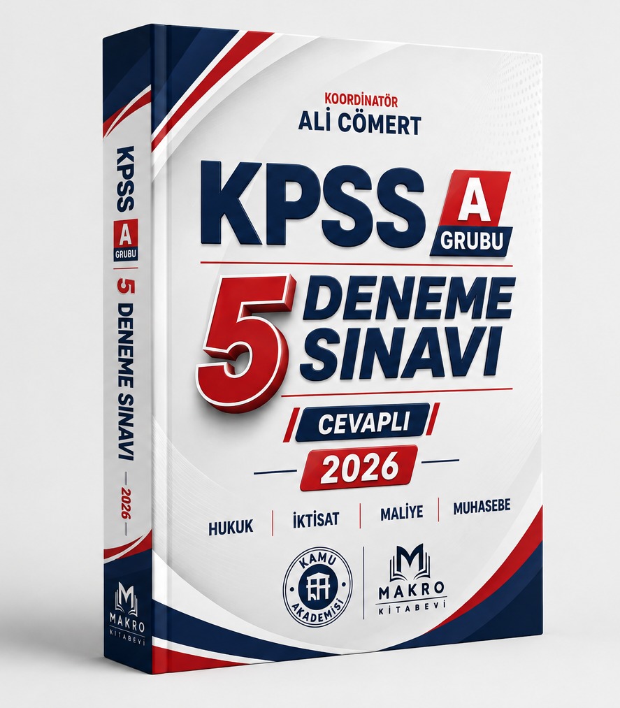 KPSS A Grubu 5 Deneme Sınavı 2026 - Cevaplı