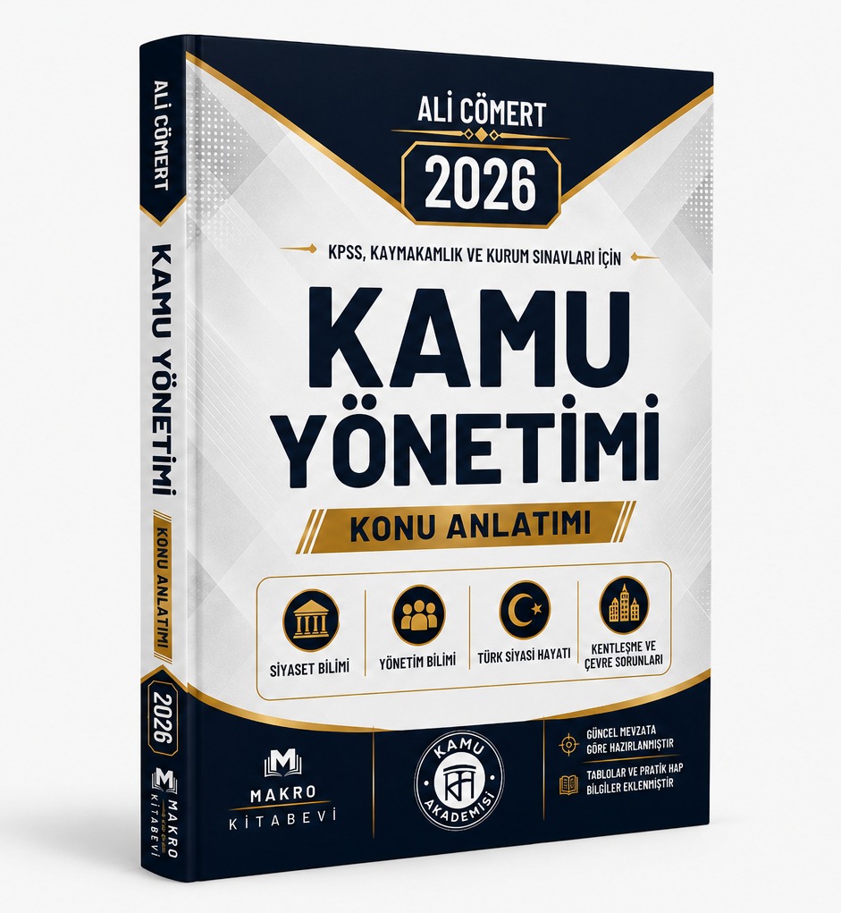 Kamu Yönetimi Konu Anlatımı 2026 - Ali Cömert